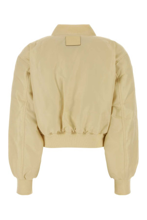 Pastel yellow polyester Leon bomber jacket ANINE BING (A0112156)
