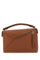 Caramel leather Puzzle Edge handbag Beige LOEWE (A510P49X14)