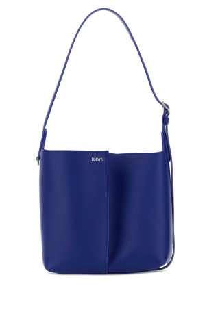 Blue leather medium Bilbao bucket bag LOEWE (AWRAWRPX01)