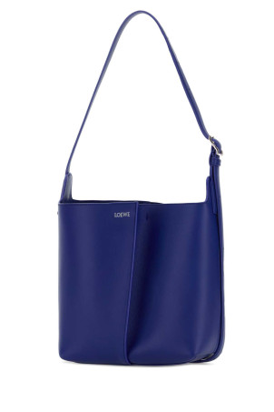 Blue leather medium Bilbao bucket bag LOEWE (AWRAWRPX01)
