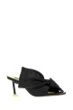 Black leather Boudoir mules GIVENCHY (BE30CPE2H6)