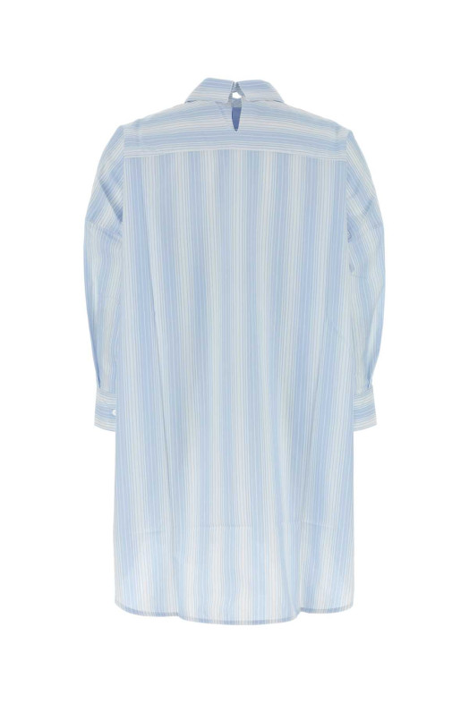 Бавовняна сорочка оверсайз з вишивкою MARNI (CAMA0567QSUTC630)