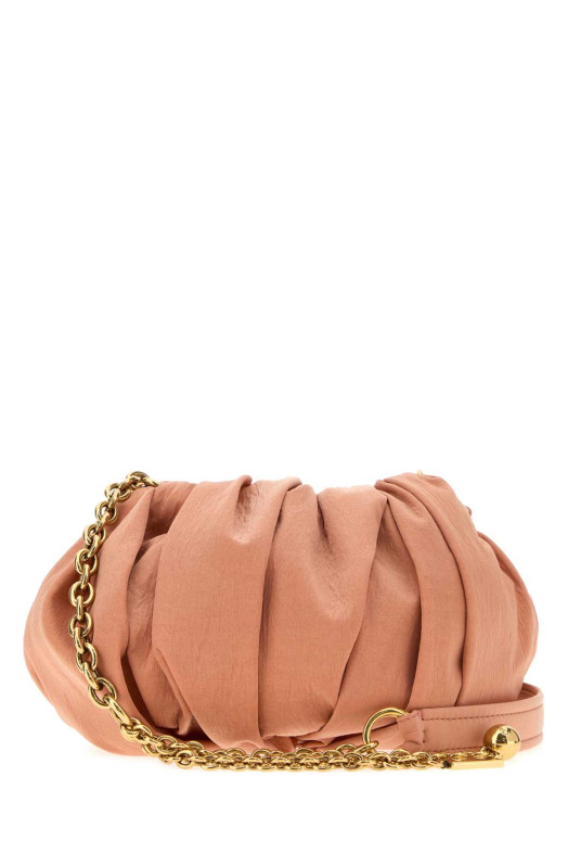 Peach canvas ChloÃ© PlissÃ© shoulder bag CHLOE (CH26US765S25)