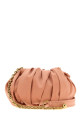 Peach canvas ChloÃ© PlissÃ© shoulder bag CHLOE (CH26US765S25)