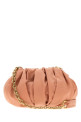 Peach canvas ChloÃ© PlissÃ© shoulder bag CHLOE (CH26US765S25)