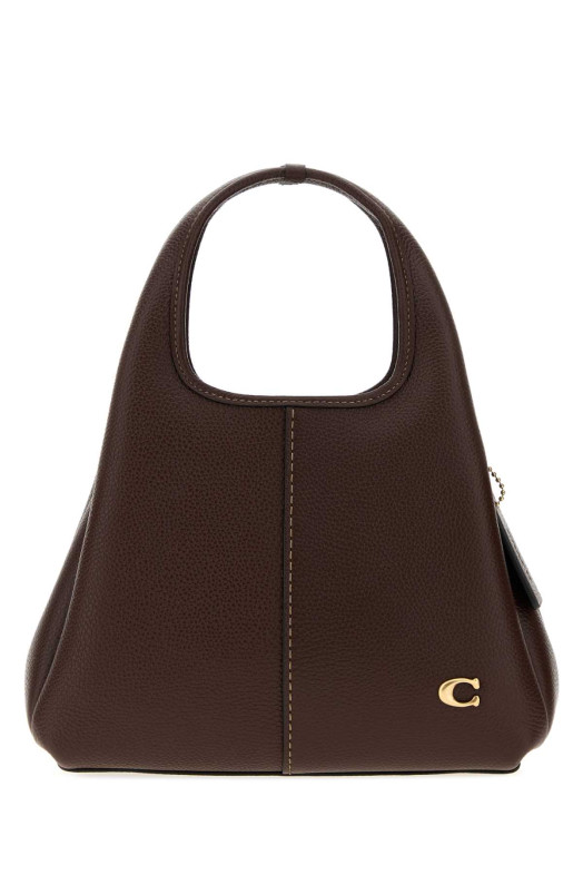 Chocolate leather Lana 23 handbag COACH NEW YORK (CM545)