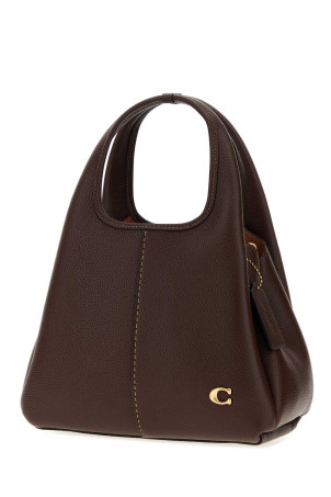 Chocolate leather Lana 23 handbag COACH NEW YORK (CM545)