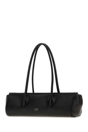 Black leather Donna shoulder bag Multicolor KHAITE (H20571015L1015)