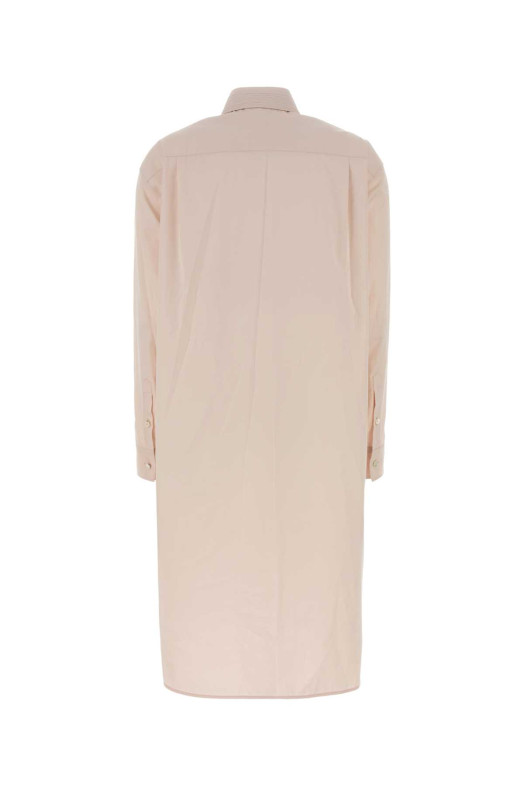Світло-рожеве сукня-сорочка з попліну JIL SANDER (J03CT0636J45342)