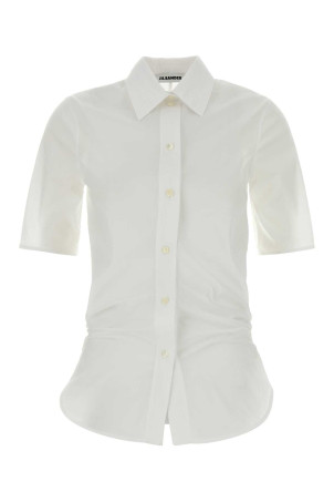 White muslin shirt White JIL SANDER (J03DL0224J45339)