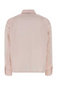 Бавовняна сорочка пастельно-рожевого кольору JIL SANDER (J03DL0229J45339)