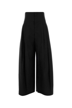 Black cotton blend palazzo pant BRUNELLO CUCINELLI (M0F79P9226)