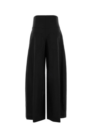 Black cotton blend palazzo pant BRUNELLO CUCINELLI (M0F79P9226)