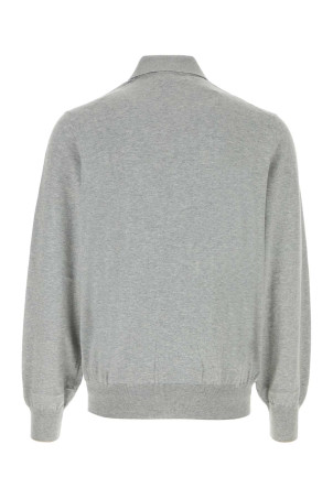 Grey cotton polo shirt BRUNELLO CUCINELLI (M29800135)