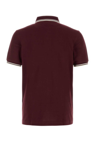 Burgundy piquet polo shirt FRED PERRY (M3600P)