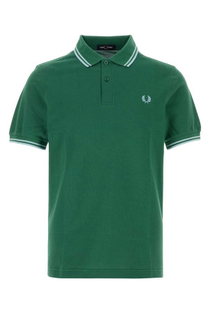 Green piquet polo shirt FRED PERRY (M3600P)