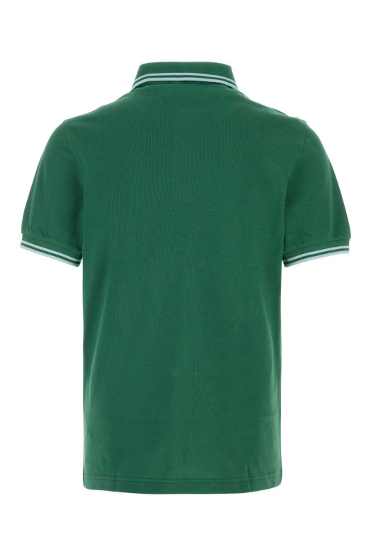 Зелена сорочка-поло з піке від FRED PERRY (M3600P)