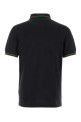 Полуприталена сорочка-поло з піке темно-синього кольору FRED PERRY (M3600P)