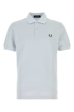 Pastel light-blue pique polo shirt FRED PERRY (M6000)