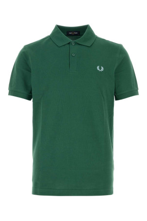 Green piquet polo shirt FRED PERRY (M6000)