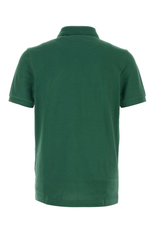 Зелена сорочка-поло з піке від FRED PERRY (M6000)