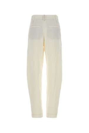 White crepe pant BRUNELLO CUCINELLI (MF906P9007)