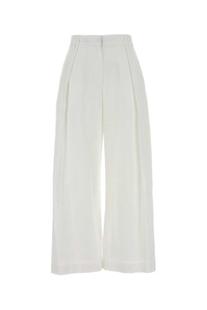 White cotton pant BRUNELLO CUCINELLI (MQ986FW999)