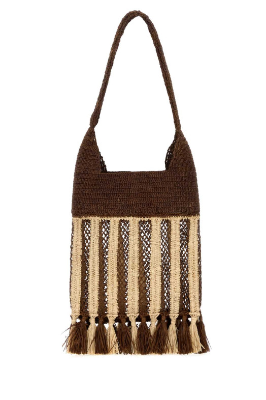 Сумка через плече «Praia» з рафії з вишивкою від ISABEL MARANT (PP0181FBD1X03M)