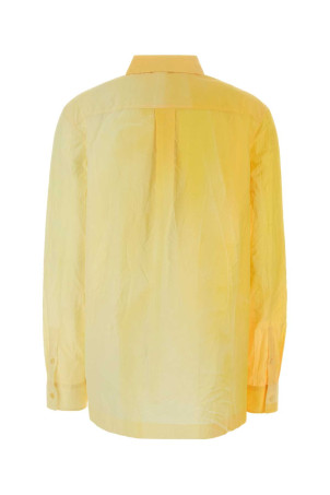 Yellow cotton blend shirt Yellow LOEWE (S540Y05XCX)