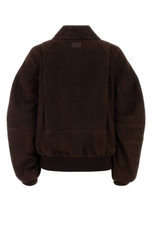 Chocolate suede jacket LOEWE (S540Y34LA4)