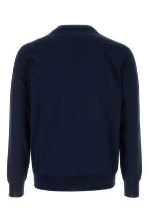 Midnight blue cotton sweater Blue PRADA (UMF211SOOO1813)