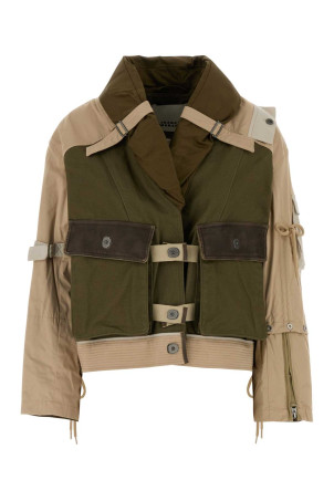 Two-tone cotton Julissa jacket ISABEL MARANT (VE0670FAD2E02I)