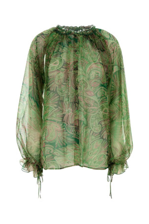 Printed chiffon blouse ETRO (WRIA010799SA1Q7X0892)