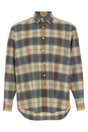 Check Shirt Brown
