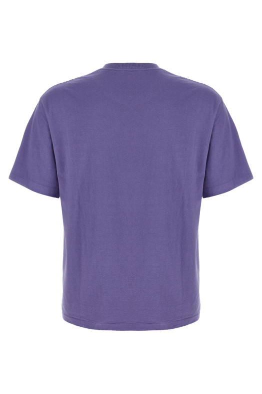 Хлопковая футболка фиолетового цвета A26ST02PTLIGHTPURPLE