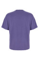 Хлопковая футболка фиолетового цвета A26ST02PTLIGHTPURPLE