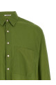 Бавовняна сорочка зеленого кольору A26SS02CLDUSTYGREEN