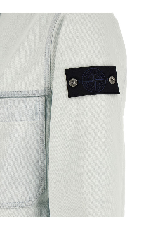 Джинсова куртка СИНЯ STONE ISLAND L1S144100006S00J9VJ203