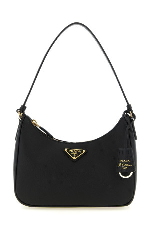 'Prada Re-Edition 2005' mini shoulder bag Black
