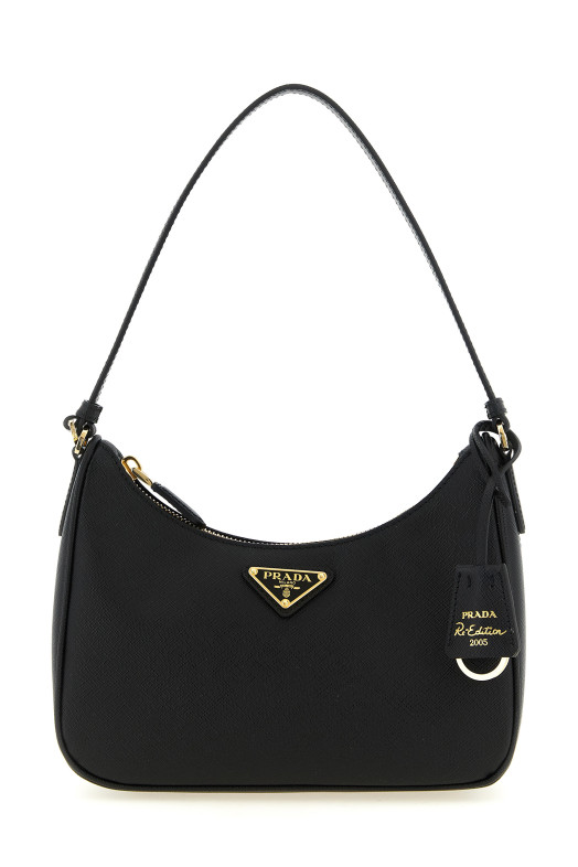 'Prada Re-Edition 2005' mini shoulder bag Black
