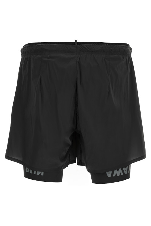 'TechSilk™' bermuda shorts Black