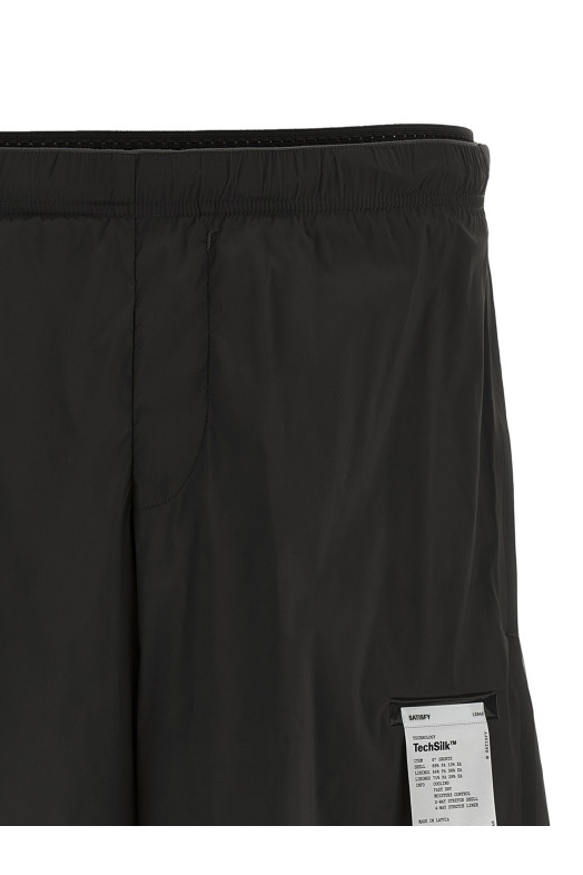 'TechSilk™' bermuda shorts Black