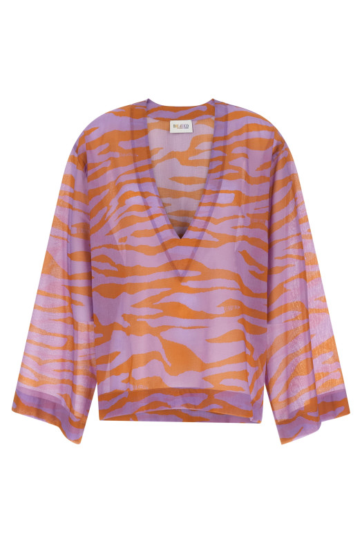 'Il Primo Bagno' blouse Purple