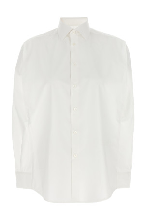 Embroidery shirt White