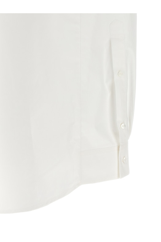Embroidery shirt White