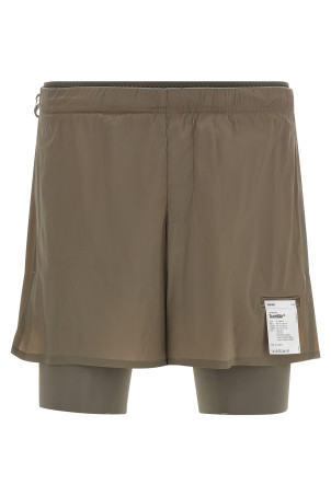 'TechSilk™' bermuda shorts Brown