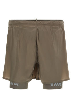 'TechSilk™' bermuda shorts Brown
