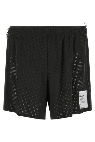 'Space‑O™ 5' bermuda shorts Black