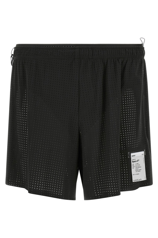 'Space‑O™ 5' bermuda shorts Black