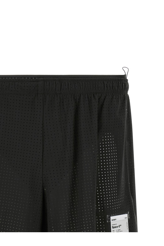 'Space‑O™ 5' bermuda shorts Black